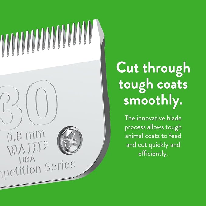 Wahl Professional Animal Competition Blade, 2355-100, 30 | Fine, Detachable Blade with 1/32 in Cut Length
