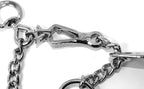 Herm Sprenger Dog Training Collar with Quick Release Buckle Ultra-Plus Chrome Plated Steel Training Collar Made in Germany 2.25mm x 16in Small