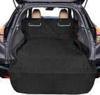 F-color SUV Cargo Liner for Dogs - Heavy Duty Cargo Cover for Mid-Size SUVs | Water Resistant, Bumper Flap, Non-Slip Mat, Car Trunk Dog Car Seat Cover Prevents Scratches Pet Hair Mud Dirt for Sedans Vans
