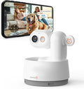 P0 Pet Camera Indoor with 360° Pan-Tilt | Plastic | Pet, Security | Pet Behavior Recognition, 2 Way Audio, Night Vision | 5MP