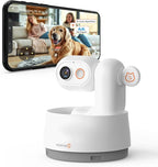 P0 Pet Camera Indoor with 360° Pan-Tilt | Plastic | Pet, Security | Pet Behavior Recognition, 2 Way Audio, Night Vision | 5MP