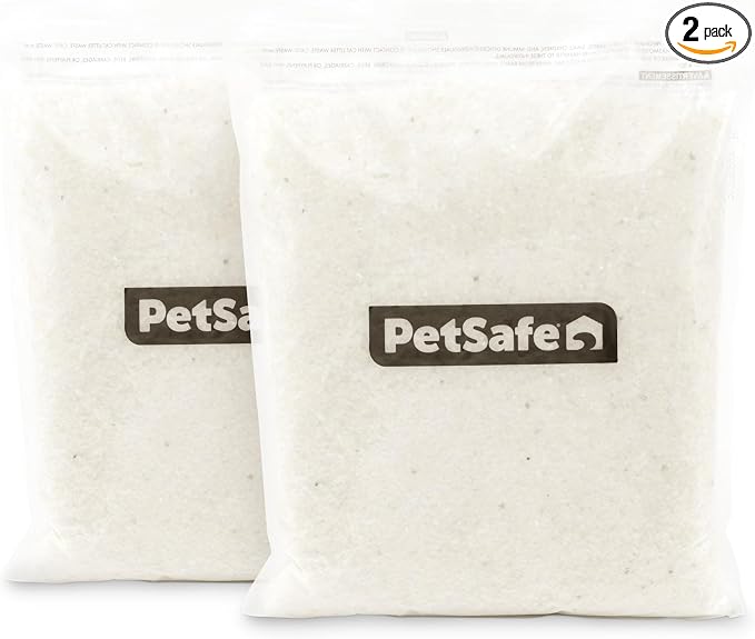 PetSafe ScoopFree Premium Crystal Litter, Fragrance Free, 4.3Lb Bag, 2 Pack