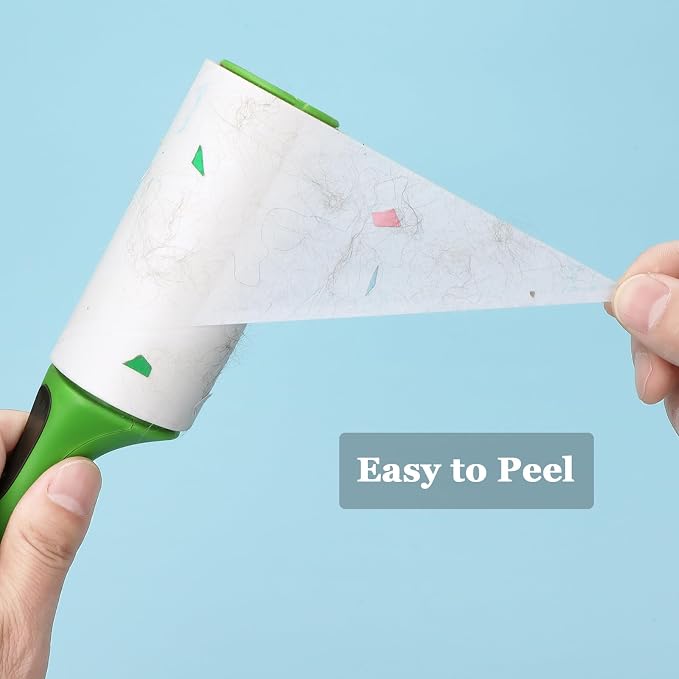 4 inch Lint Roller Refills Compatible with Evercare PetLovers Extra Sticky Lint Roller 6 Pack of Refills Only 60 Sheets per Refill 360 Sheets Total (1 1/2'' Inside Dia.)