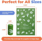 Best Pet Supplies GRS Poop Bags for Dogs - 150 Count, Green, | Scented, 50% Post-Consumer Recycled Plastic, Leak-proof, Easy-Tear perforations, Thick Bags, Fits Standard Holders