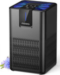 MOOKA H13 HEPA Air Purifiers for Home Large Room up to 1250 Ft², M05 Black | 15dB Ultra Quiet Air Cleaner for Bedroom Office with Aromatherapy, Perfect for Pet Hair, Dander, Dust, Smoke & Odors Filter
