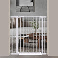 Fairy Baby 38" Extra Tall Baby Gate, 29.5"-40.5" Extra Wide Pet Gate for Dogs Puppy, Metal Auto Close Safety Child Gate for Stairs Doorways, Easy Install Pressure Mounted Dog Gate Indoor, White