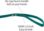 Waterproof Long Dog Leash Recall Training Lead 5 10 16 30 50 Foot for Large Medium Small Dogs Outdoor Training Walking Playing and Camping