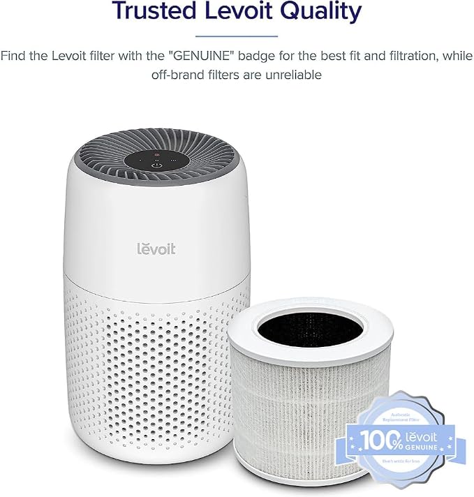 Levoit Core Mini-P Air Purifier Replacement Filter, Genuine Air Filters