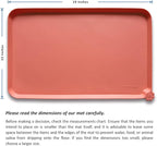 Hoki Found -Waterproof Pet Feeding Mats with High Lips - Multiple Size and Colors for Dogs, Cats & Others-BC