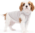 Goldpaw Dog Sun Shirt with UV Protection - Lightweight, Cooling Sun Protection Clothing for Dogs - Reduce Heat Absorption - Pet Clothes Made in the USA - Machine Washable - Size 4 - Pebble Grey