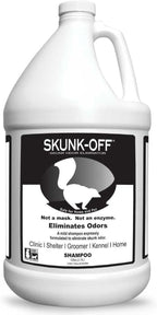 Odorcide Skunk Off Pet Shampoo – Ready to use Skunk Odor Remover for Dogs, Cats, Carpet, Car, Clothes & More – Skunk Shampoo Non-Enzymatic Formula (1 Gallon)