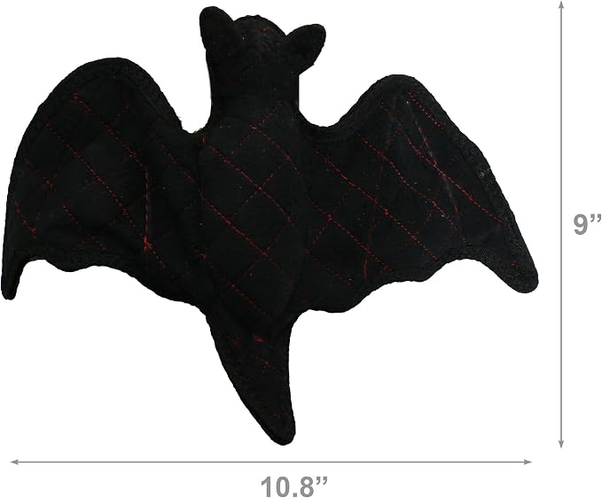 World's Tuffest Soft Dog Toy - Desert Bat - Squeakers - Multiple Layers. Made Durable, Strong & Tough. Interactive Play (Tug, Toss & Fetch). Machine Washable & Floats