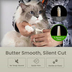 Necoichi Purrcision Stainless Steel Cat Nail Clipper, Made in Japan (Gray)
