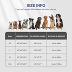 FURTIME Orthopedic Extra Large Dog Bed, Waterproof Dog Beds, 48x35x6.5 Supportive Foam Pet Couch Bed with Removable Washable Cover and Nonskid Bottom