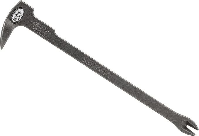 Dead On Tools EX9CL 10-5/8-Inch Exhumer Nail Puller, Silver
