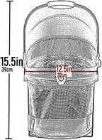 Pet Gear No-Zip View 360 Pet Carrier & Car Seat, 15", Cotton Candy | Ultra Lite, Booster Seat Frame, Mesh Ventilation, Push Button Entry, No Tools Required, For Small Dogs & Cats