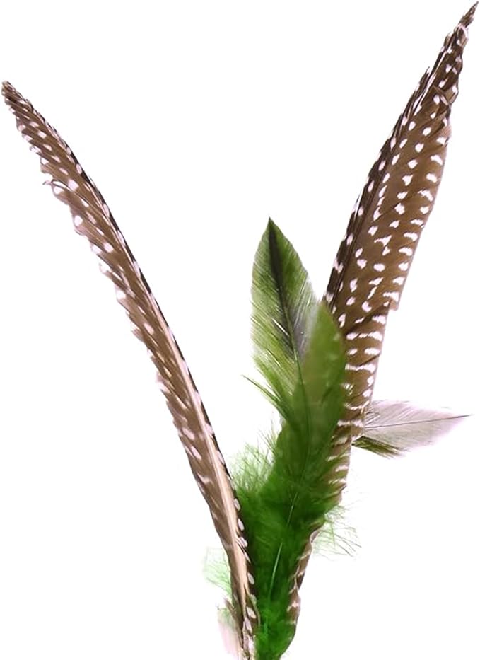 GoCat Da Bird Feather Cat Toy Refill, Handmade in The USA (1 Pack)