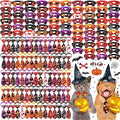Chunful 150 Pcs Adjustable Halloween Dog Bow Ties & Pet Neckties, Ghost by Chunful