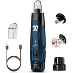 Casfuy New 6-Speed Dog Nail Grinder - 50% More Power Dog Nail Trimmers with 2 LED Lights Quiet 7h Running Time Electric Pet Nail Grinder File Toenail Grinder for Large Medium Small Dogs & Cats (DB)