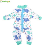 LovinPet Large Dog Pajamas, Four-Leg Stretch Onesie Bodysuit, Lightweight UV-Shielding Pajamas, Anti-Lick Calming Recovery Suit for Surgery, Pull-On for Medium and Large Breeds,White Blue,XXL