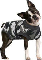 FUAMEY Dog Surgery Recovery Suit, Soft Breathable Neuter Suit for Male Dogs | Post Neuter Surgery Suit, Alternative to Cone of Shame, Wound Care for Dogs, Anti-lick Dog Recovery Suit Camouflage L