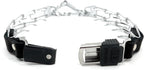 Herm Sprenger Prong Collar for Dog Training with Easy Quick Release Cliclock & ORing - German Made Dog Collar with Chrome Plated Steel 4mm Prongs for Extra Large Dogs (26-31" Neck)