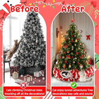 Cat Tunnel Bed Under Christmas Tree, 3FT Folding Kitten Tunnels - Image 3