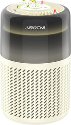 AIRROMI HEPA Air Purifier for Bedroom&Home,Pet Air Purifier for Home Pets,Removes Pet Odor,Cat Litter Smell,Dust,Smoke&Allergies,Quiet Room Air Purifier with Scents,360°Air Cleaner,A2005 Pink