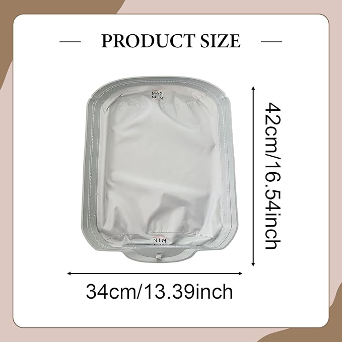 Gralara Automatic Cat Liner Tray Cat Litter Accessory, Practical and Reusable Pet Supplies, Water Resistant Soft Mat, Easy to Install Pet Litter Box Cleaning Parts