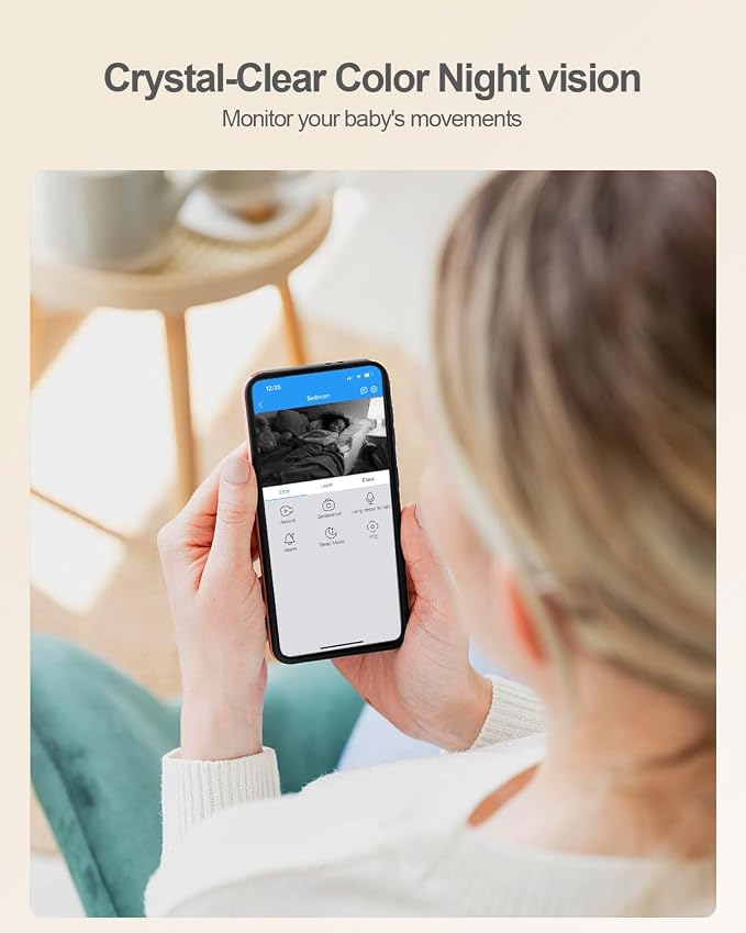 usogood 4MP Pet Camera with Phone App, 2.4G & 5G WiFi Indoor Security Camera for Home Security, 360° AI Motion Detection and Tracking, 2-Way Talk, Night Vision, Detection Alarm
