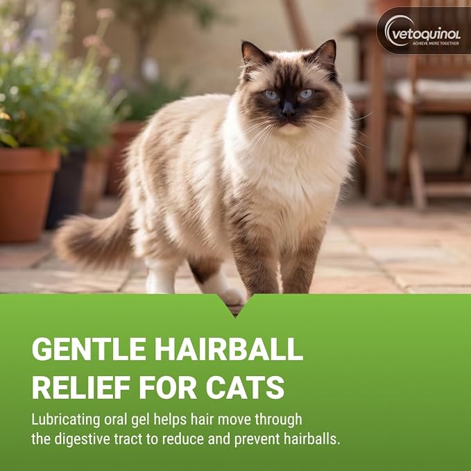 Vetoquinol Laxatone: Oral Hairball Lubricant Gel for Cats – Tuna-Flavored, 4.25oz