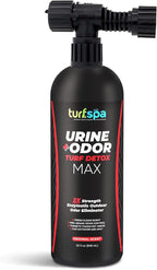 MAX Urine & Odor Turf Detox Double-Strength Enzyme Cleaner, 32 oz | Sprayer and odor eliminator for artificial grass, turf, concrete and patios; enzymatic pet urine cleaner for dogs and cats