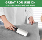 Lint Rollers for Pet Hair, 600 Sheets 2 Handles with 6 Rollers | Extra Sticky, Lint Remover for Clothes, Clean Hair on Sheets Couch Furniture and Carpet, Dog and cat Lint Roller,travel size