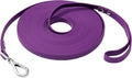Waterproof Long Dog Leash Recall Training Lead 5 10 16 30 50 Foot for Large Medium Small Dogs Outdoor Training Walking Playing and Camping