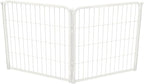 FXW 2 Add-on Wire Panels for AuraSpace Pro Dog Playpen, 24" H | Fits AuraSpace Pro Acrylic & Wire Mesh Indoor Dog Playpen 24"H, Includes 2 Panels