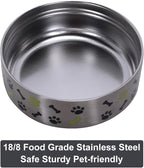 GiNT 37oz Insulated Stainless Steel Dog & Human Water Bottle | Leakproof Travel Dispenser with Detachable 10oz Bowl, 24H Cold/12H Hot, Carrying Case for Walking, Hiking, Camping & Outdoor Travel
