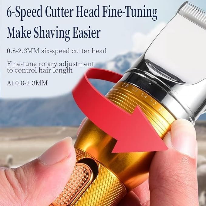 Dog Grooming Clippers Sheep Shears Horse Pet Thick Hair Trimmer | Powerful Electric professional dog clippers,heavy duty cat shaver,long matted thick coat Farm Livestock fur trimmers