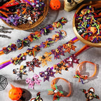 Huhumy 50 Pcs Halloween Dog Bow Ties Collars Bulk for Small Medium Pet Cat - Image 4