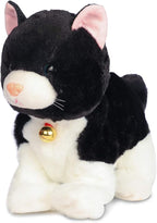 Smalody Interactive Mechanical Robot Cat Sound Control Plush Toy Black