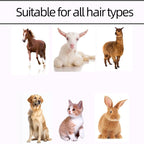 Detachable Replacement Blades for Horse Grooming Clippers, Pet Hair Shaver with Widen Ceramic Blades for Dogs, Cats, Sheep, Other Animals