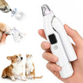 2-in-1 Dog Nail Clippers with LED Light, Rechargeable Pet Nail Grinder for Small Dogs & Cats, 4-Speed Quiet Painless Claw Trimmer with 2026 Upgraded Safety Guard to Avoid Overcutting