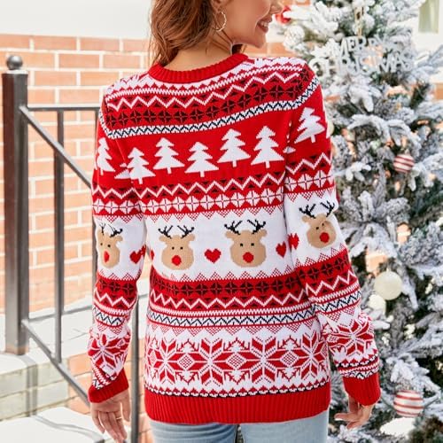 Christmas Matching Dog and Owner Outfits Sweater Clothes,Owner M - Image 3