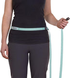 Ruffwear, Flagline Dog Leash, Lightweight Hands‑Free 6.5 ft Lead, Adjustable Waist‑Worn or Handheld, Lockable Swivel Crux Clip, Low‑Profile Pick‑Up Bag Stash Pocket, Sage Green