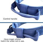Tactical Dog Collar and Leash Set Adjustable Military Nylon Dog Collar with Control Handle and Heavy Duty Metal Buckle for Large Dogs（Dark Blue M | 1000D Heavy-Duty Nylon Fabric,Quick-Release Metal Buckle,Adjustable Fit,Soft-Padded Webbing,D-Ring,for T...