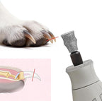 Dog Nail Grinder Bits for Dog and Cat Pet Nail Grinder Attachment Pet Nail File & Clippers for Medium Large Dogs C (2Pack)