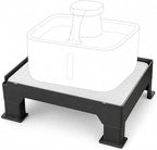 Raised Dog Fountain Stand with Absorbent Diatomite Mat, Adjustable 3.5" & 6" Dog Water Bowl Stand, Helps Keep Floors Dry, Elevated Pet Fountain Base for Dog Fountains, Feeders & Bowls(Stand Only)