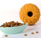 Indestructible Pineapple Dog Toy - Small Aggressive Chewers Training | Heavy Chew, Treat Dispenser, Power Chewer, Durable Puzzle, Tough Interactive, Easy Clean