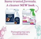 Eco Strong Cat Stain and Odor Remover| Enzyme Urine Odor Neutralizer - Stain Remover for Carpet, Litter Boxes, Bedding, and Laundry [160 Fl Oz Bundle]