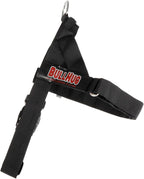 BULLHUG Adjustable Dog Harness– No Pull, No Choke – for English Bulldogs, French Bulldogs, Pugs & Broad-Chested Breeds – Easy, Safe Walks (Black, Medium)