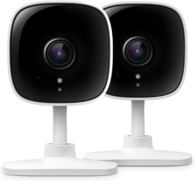 Tapo 2K Indoor Security Camera, Baby Monitor, Dog Camera, Wired, C110P2 | Motion Detection, 2-Way Audio Siren, Night Vision, Cloud & SD Card Storage(Up to 512GB), Works w/Alexa & Google Assistant